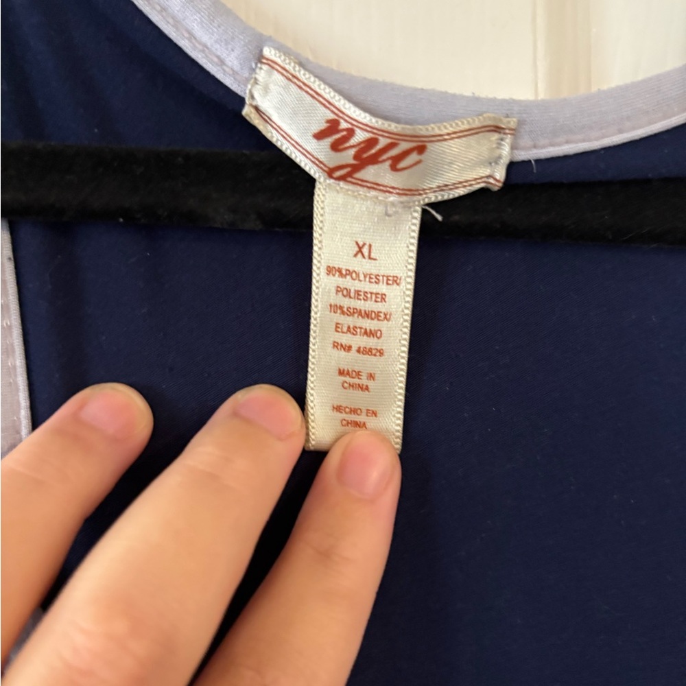 NYC Deep Blue XL dress